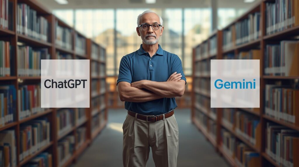 hésitation entre chatgpt et gemini
